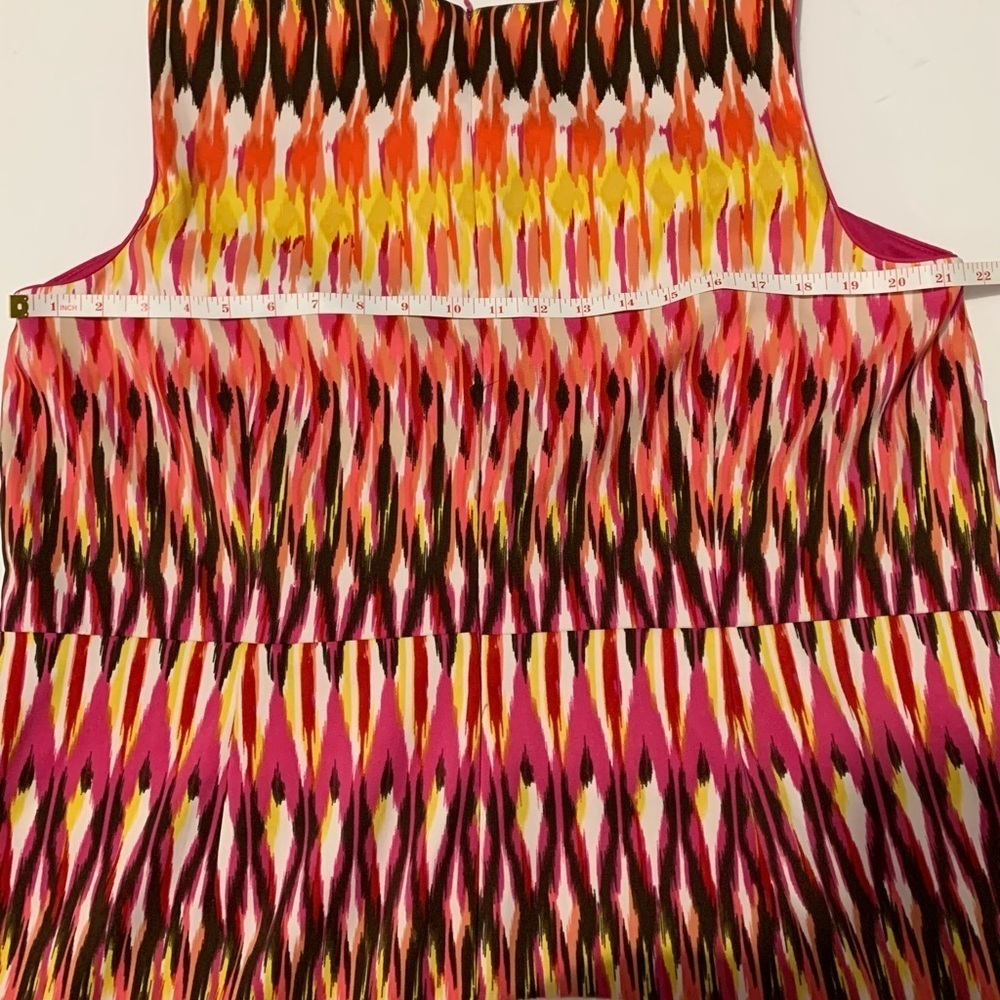 Roz & Ali Women Colorful Printed Dress sz 18W - Picture 8 of 8